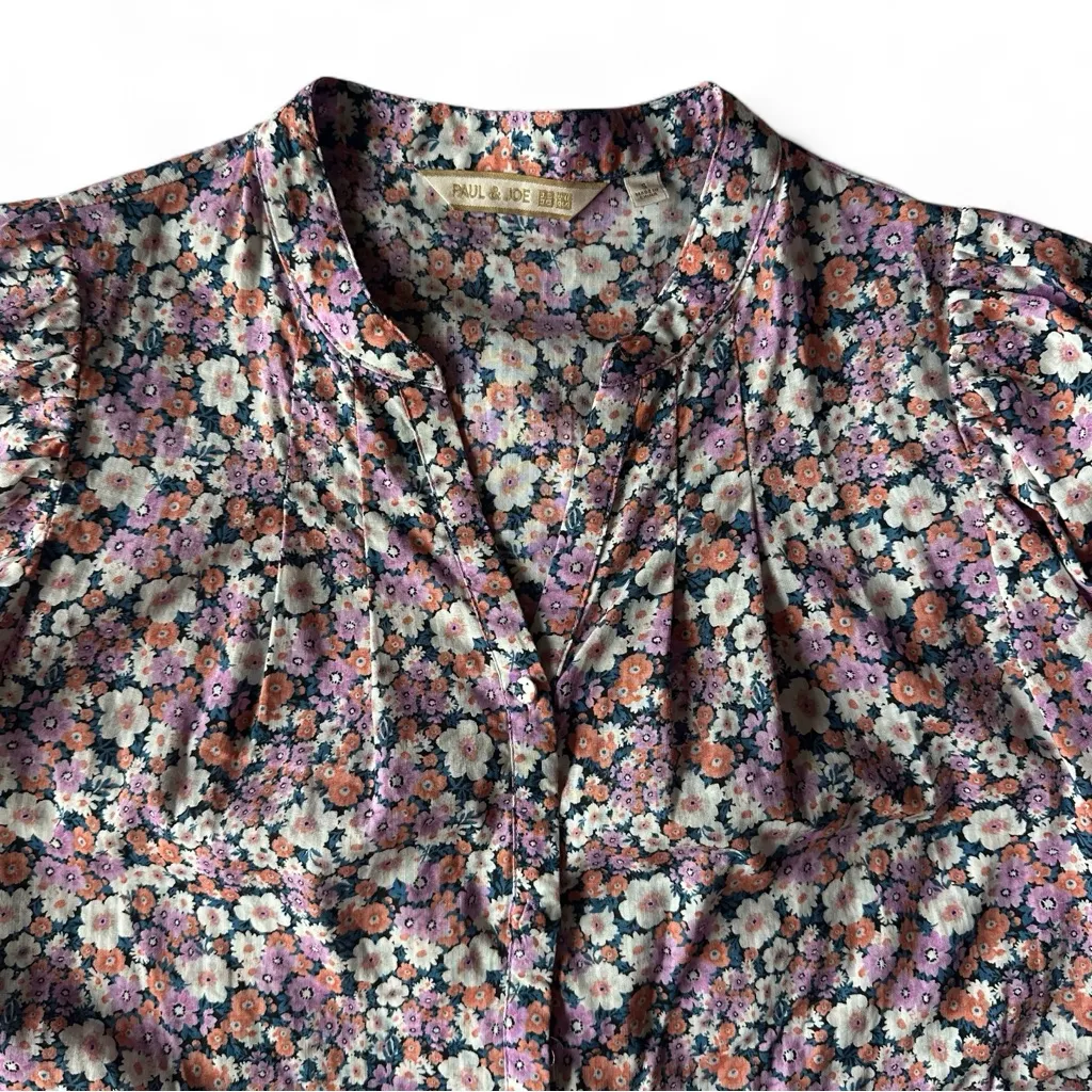 Uniqlo x Paul & Joe Floral Tiered Dress - Image 4