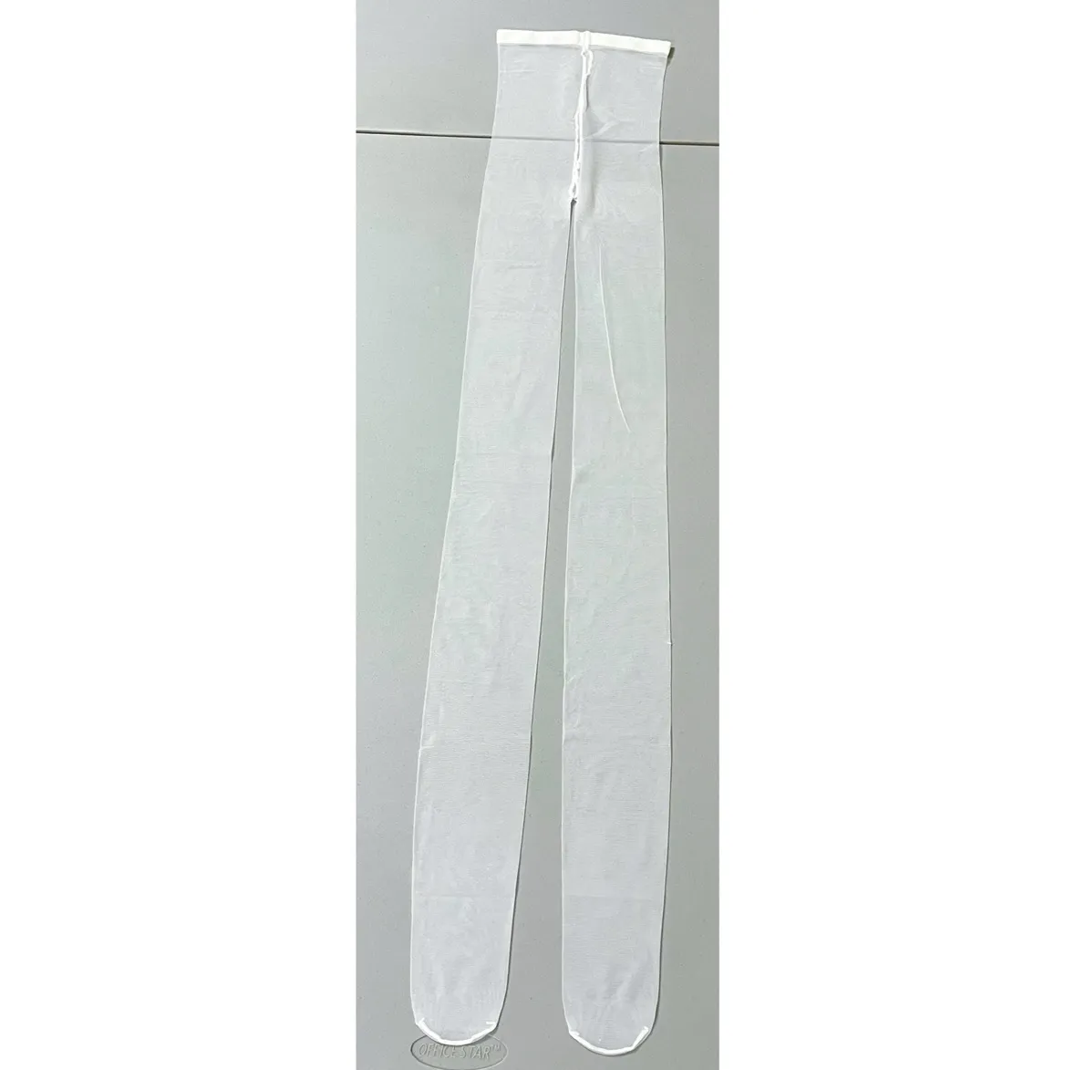 White Mesh Invisible Tights Stockings Pantyhose Hosiery Lingerie Size S 🤍 - Image 5