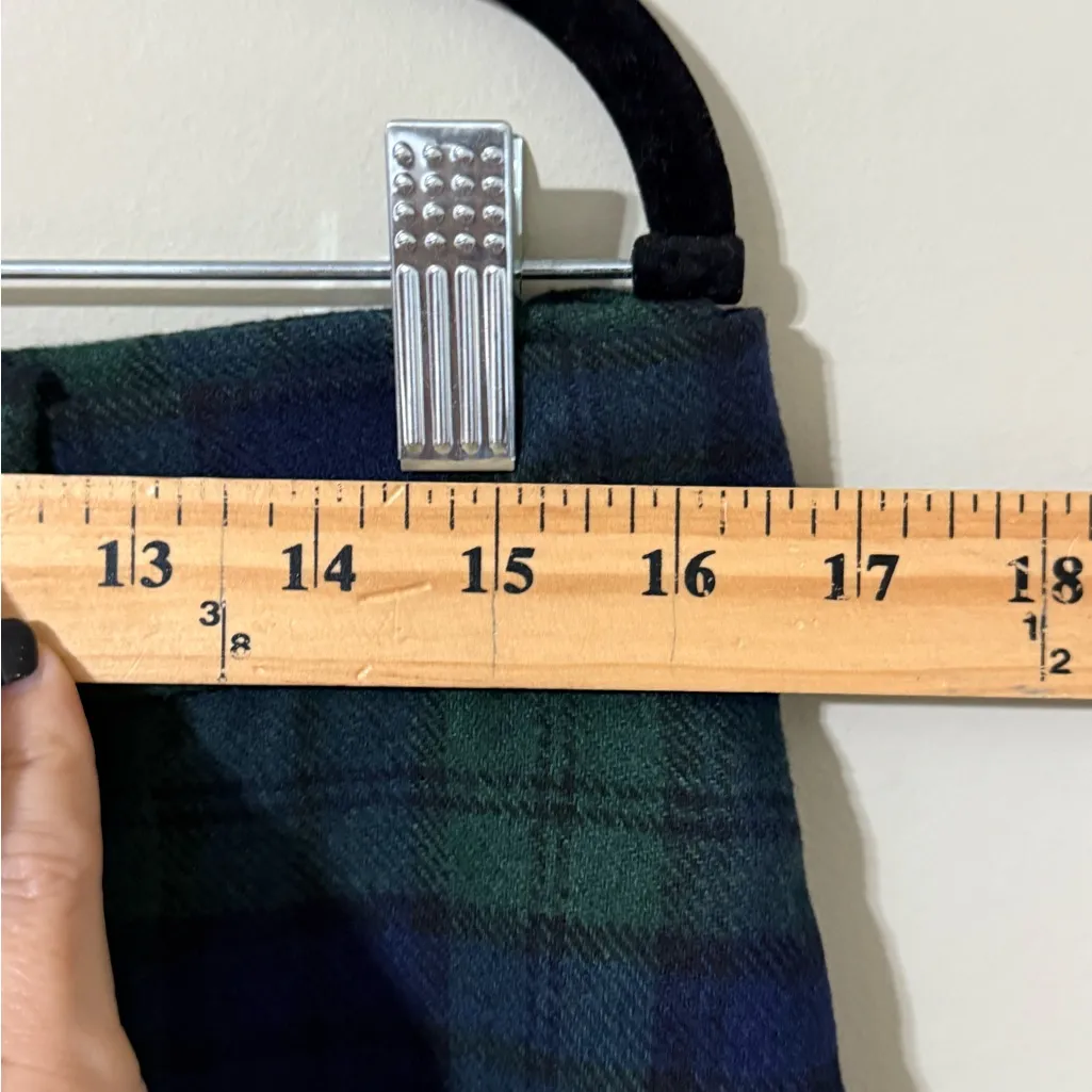 LOFT size 10 tailored fluid woven mini skirt mod chic Adjustable buckle belt nwt - Image 4