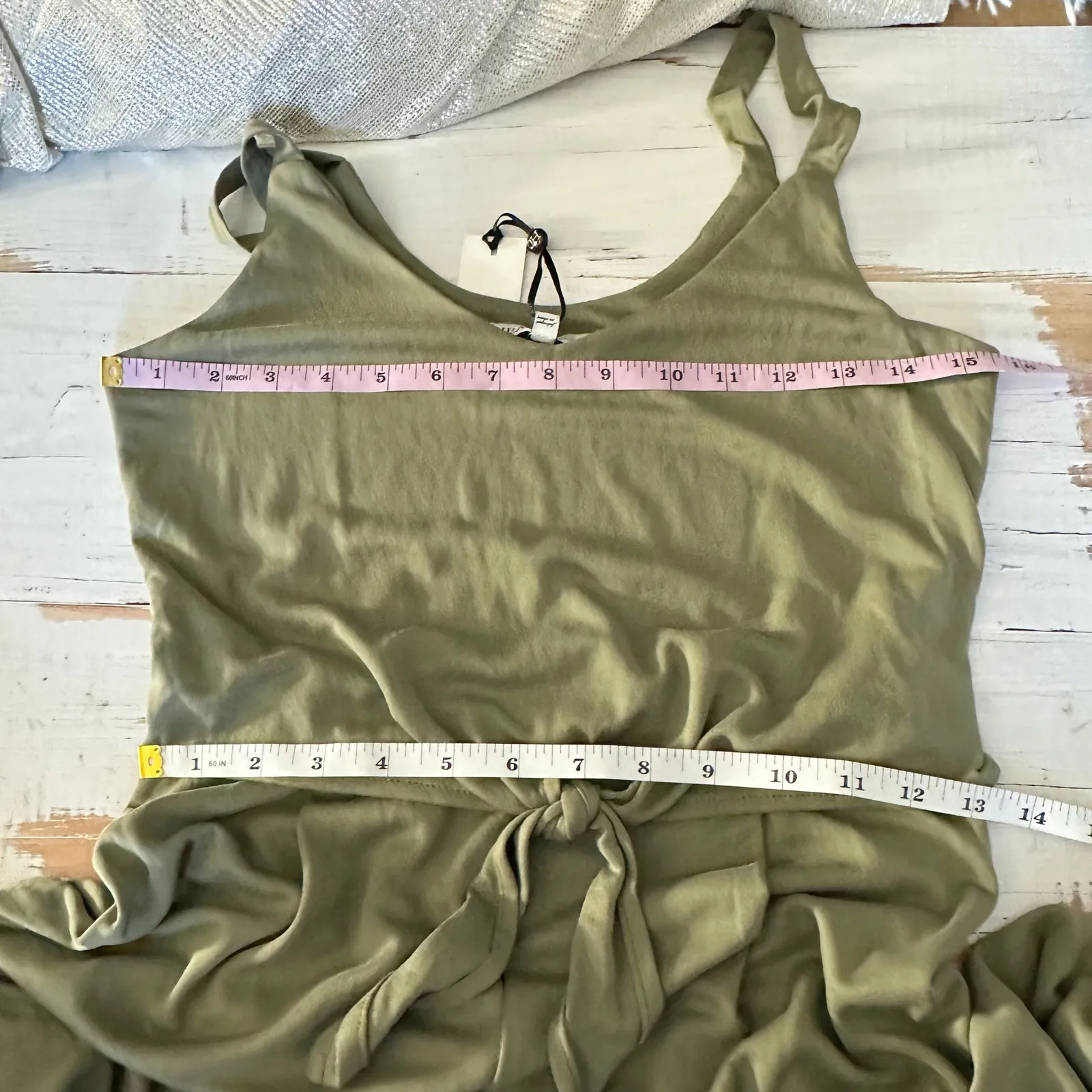 Heartloom Nora Casual Jumpsuit Size XS Olive - Image 5