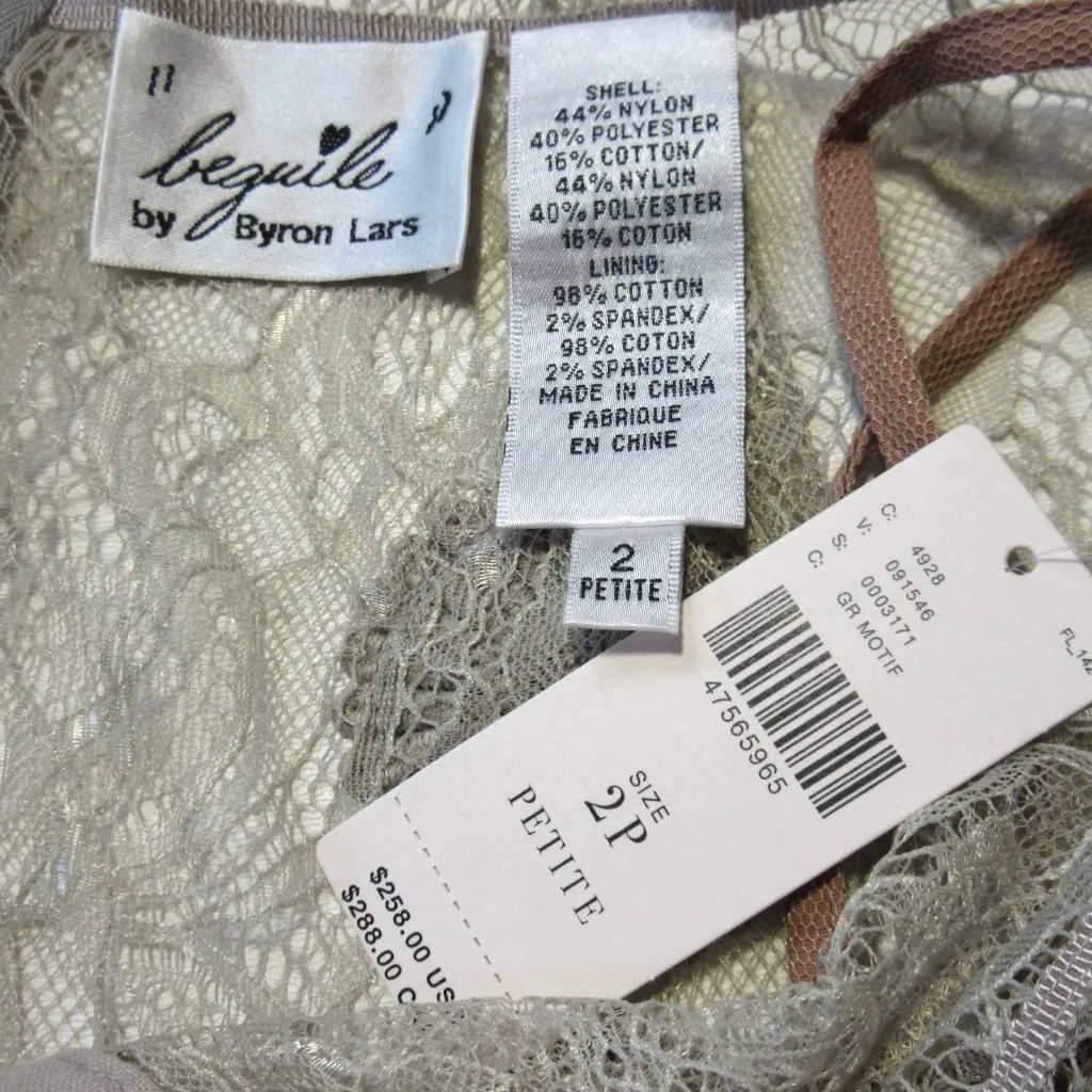 NWT Anthropologie Beguile by Byron Lars Carissima Sheath in Gray Dress 2P - Image 6