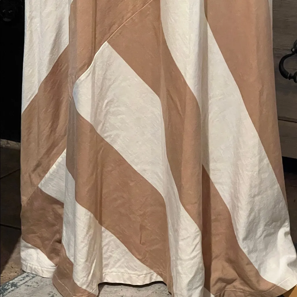 Soft Surrounding thick striped skirt size Medium - Image 5