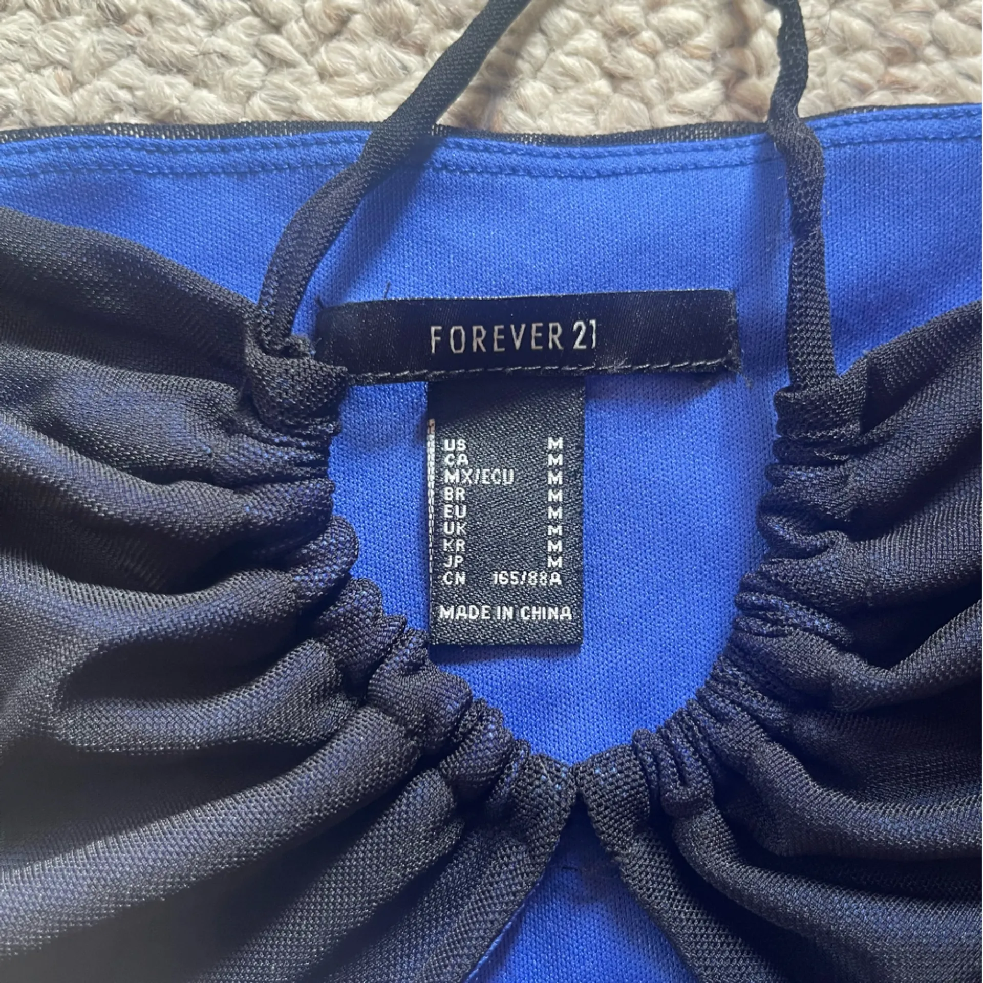 Forever 21 Mesh Black Dress - Image 5