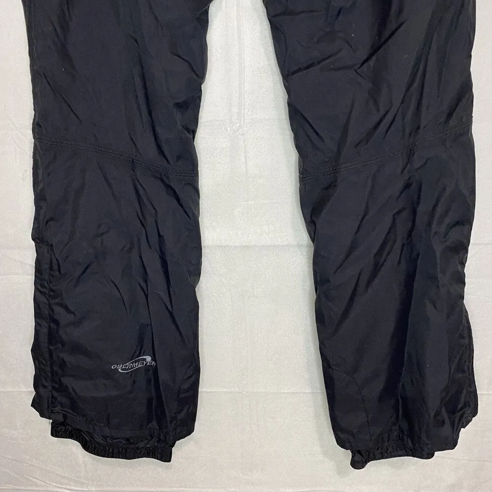 Obermeyer Ski Pants Womens Sz 8 (32x31) Freedom Snowboarding Waterproof Black - Image 9