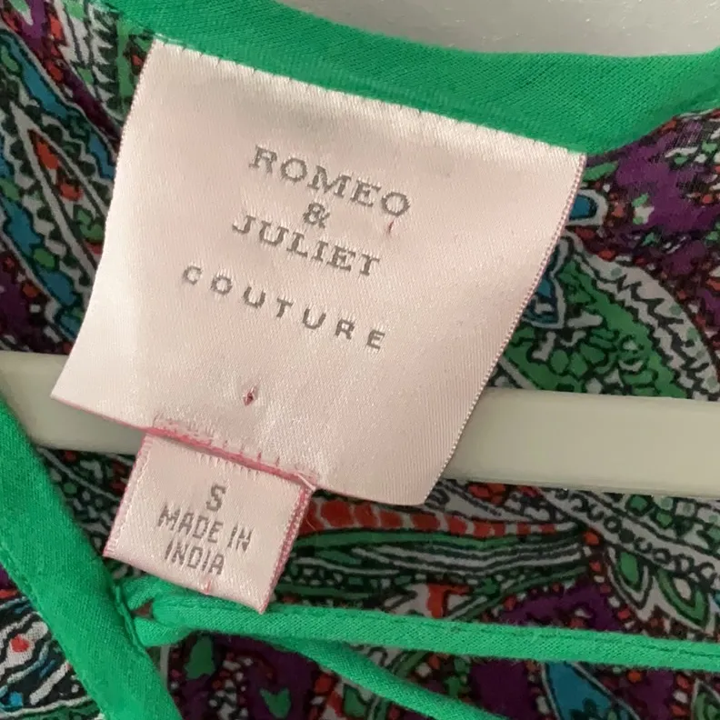 Romeo &‎ Juliet Couture Multicolor Paisley Dress - Image 3