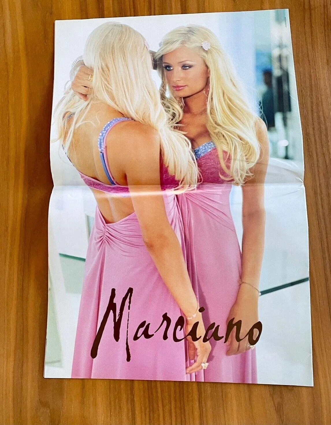 New Paris Hilton  By Guess Pink Lace Cut Out Flowy Open Back Dress - Image 4