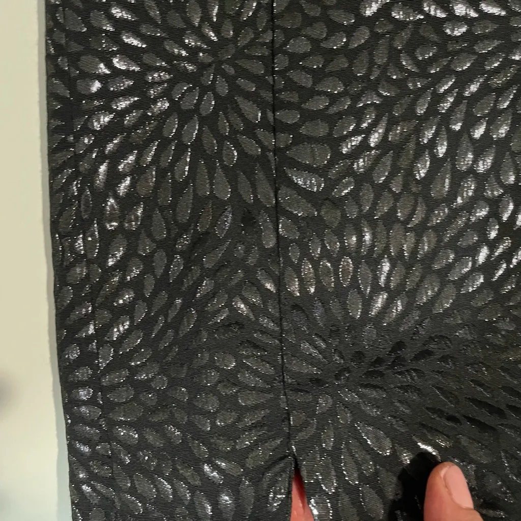 LOFT Black Mini Pencil Skirt - Image 10