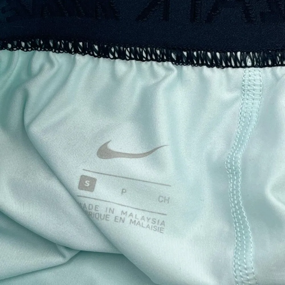 Nike Air Mint Green 2 in 1 Athletic Running Shorts Fitness Spandex Women's Sz S - Image 5