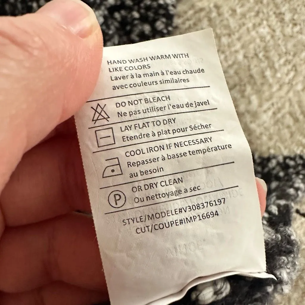 Vince Women’s Small Merino Wool Blend Crewneck Chunky Sweater - Image 6