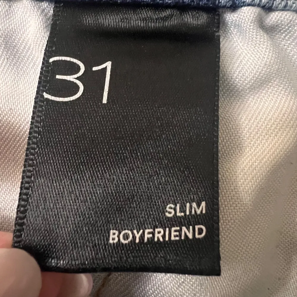 ANTHROPOLOGIE PILCRO Women's Slim Boyfriend Jeans Denim Tie Dye Stretch Size 31 - Image 4