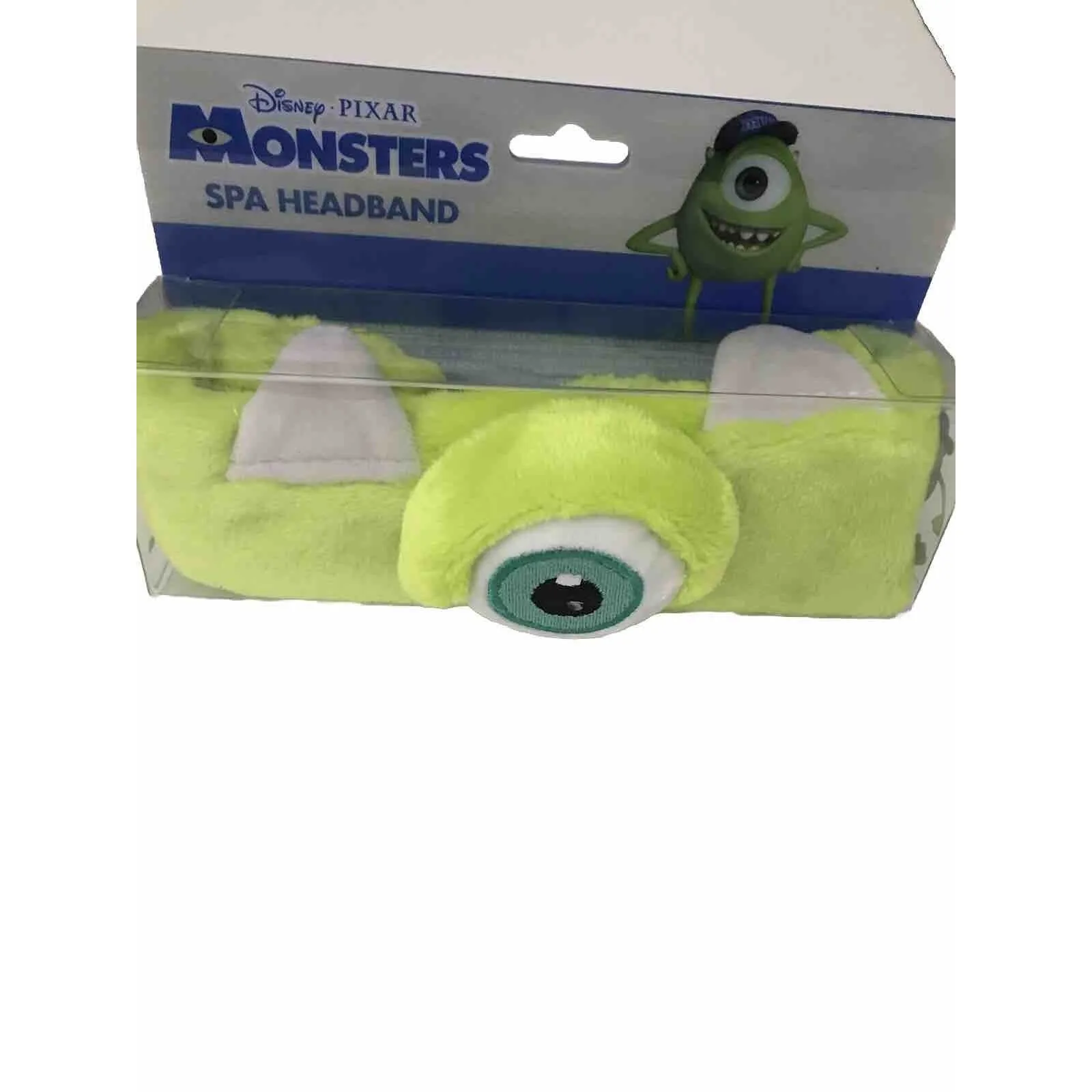 Disney Pixar Monsters Inc Parks Mike Wasowski Green Headband Spa Makeup One Size - Image 6