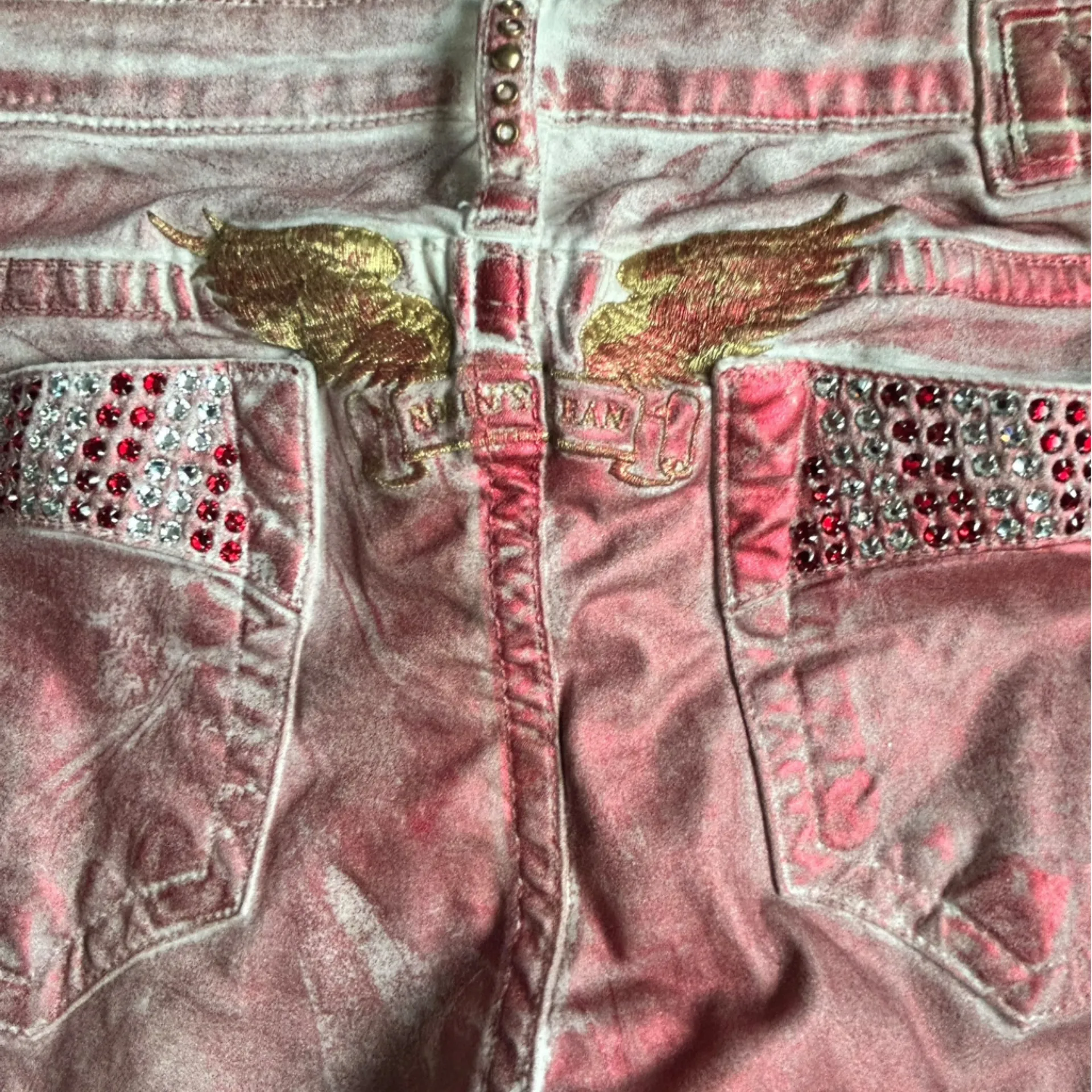 Robin's Jean Women's Boot Cut Jeans in Red Size 29 - Image 7