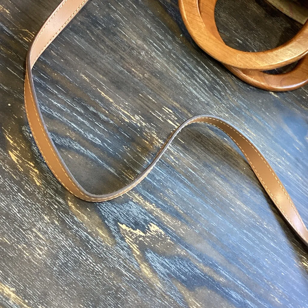 Relic Canvas Floral Satchel with Wooden Handles and Detachable Strap - Image 13