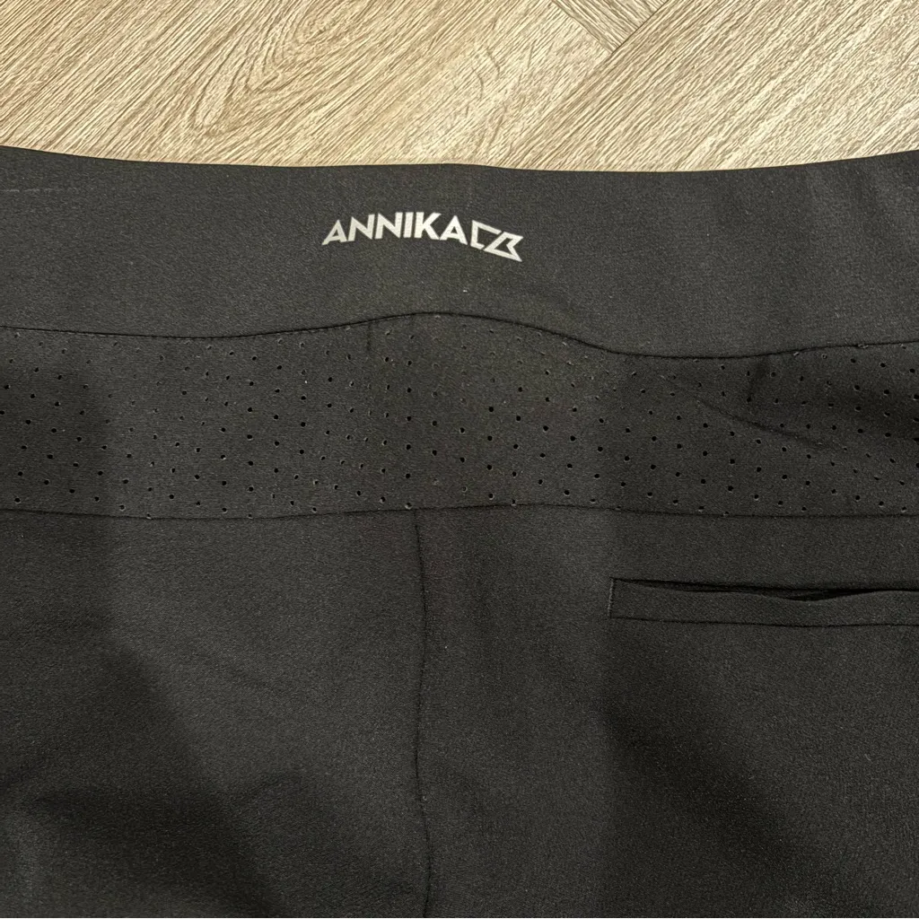 Annika by Cutter & Buck Black DryTec 50 UPF Active Outdoor Pants Size L Size L - Image 10