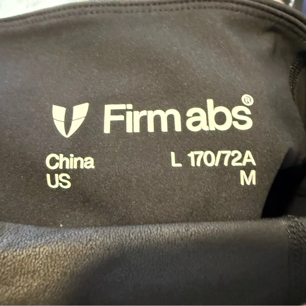 Firm Abs Breathable & Sculpting Faux Leather Pocket Leggings - Image 5