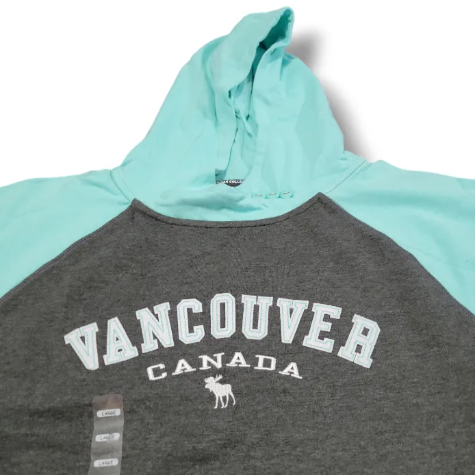 Canadian Collective Hoodie Size Large Vancouver Canada Moose Embroidery Stitched  - Image 4