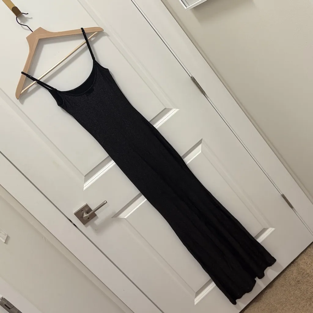 SKIMS Shimmering onyx  Maxi Dress - Image 7