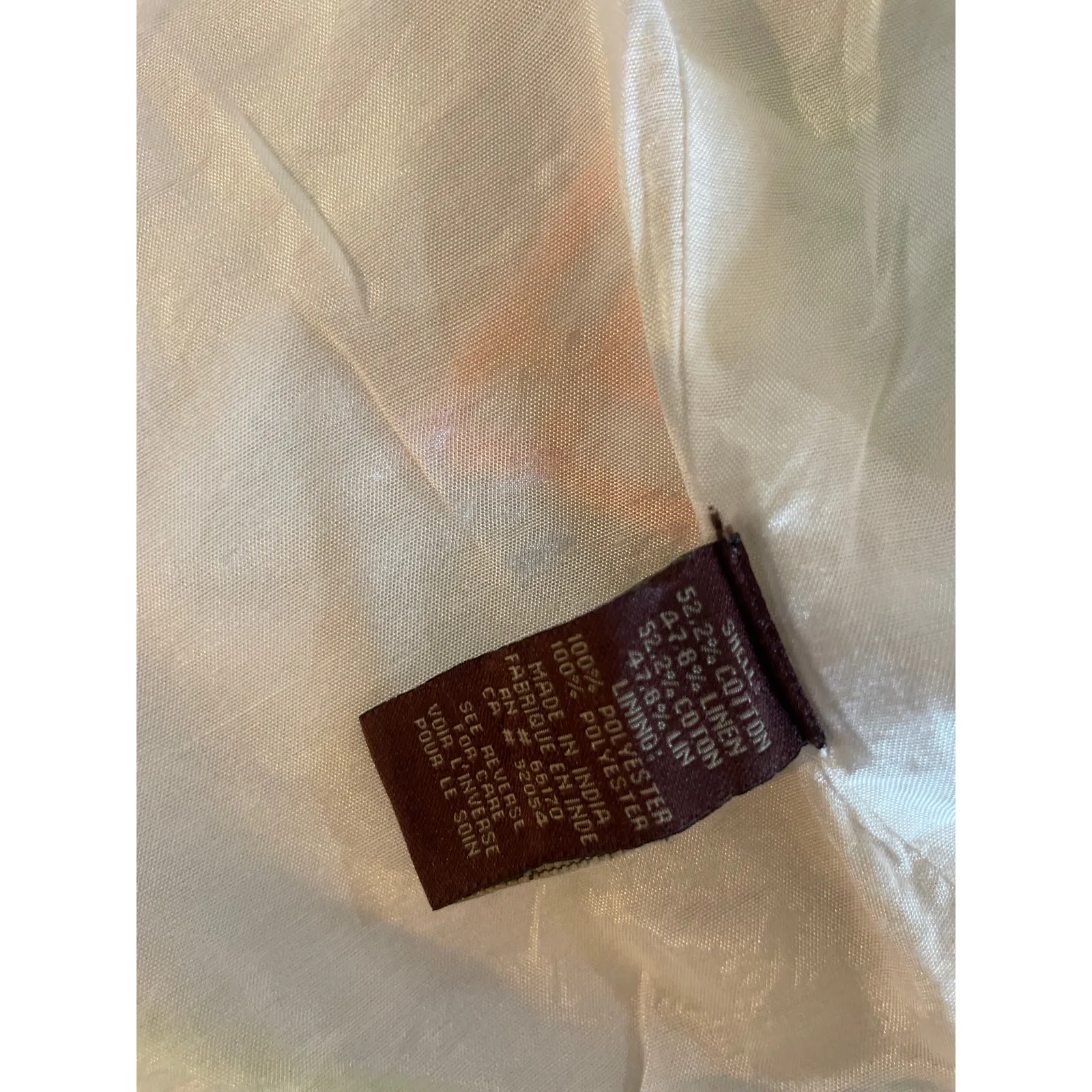 RANNA GILL Neon Embroidered Cropped Mini Jacket Size XS Anthropologie LINEN White - Image 4