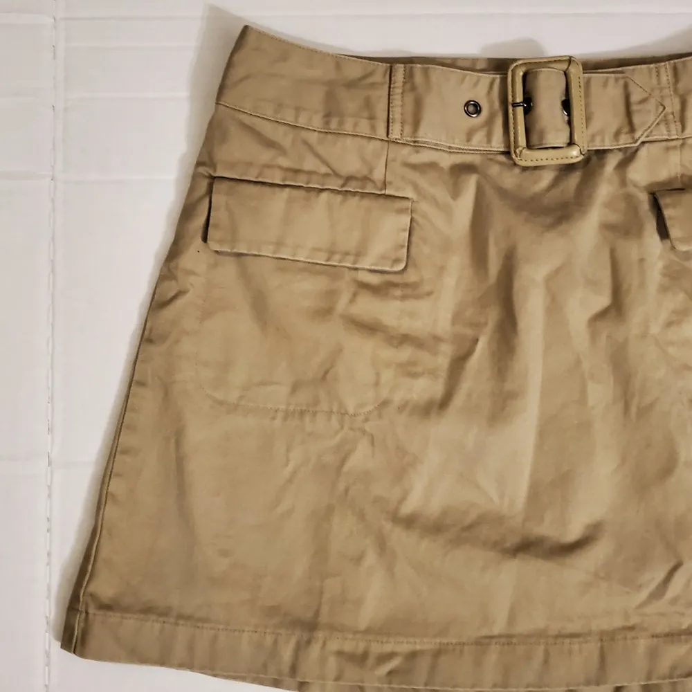 🔥SALE🔥Urban Outfitters Scout Tan Belted Mini Skirt M - Image 6