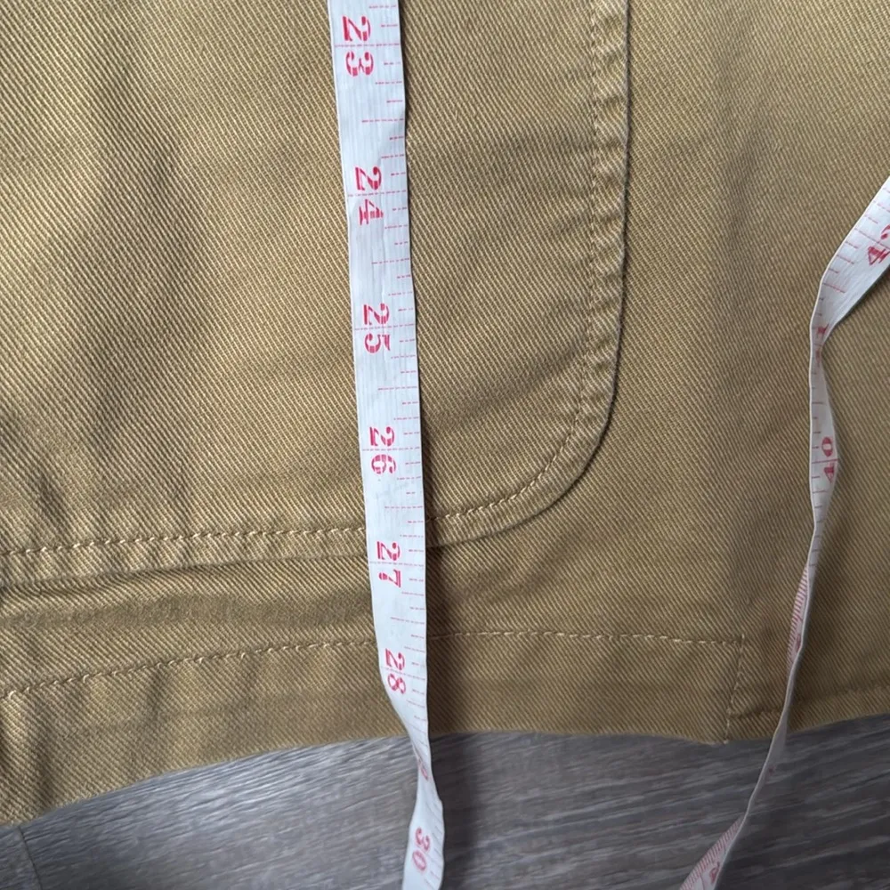 MADEWELL Women’s Dark Khaki Crossover Blazer Jacket in Regenerative Chino large - Image 12