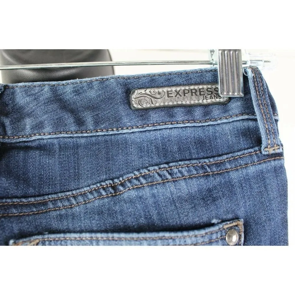 ladies EXPRESS Jeans size S 36inch long - Image 4