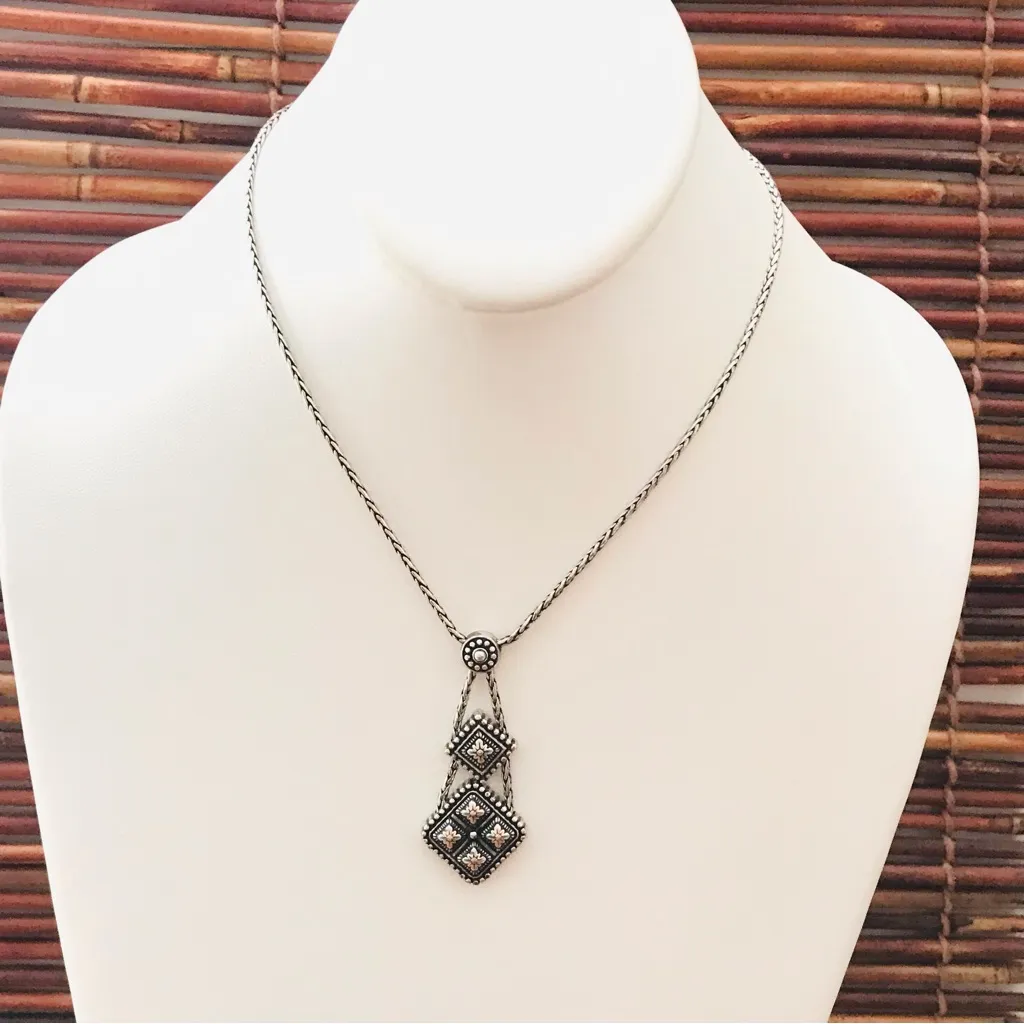 Brighton Square Tassel Necklace - Image 3