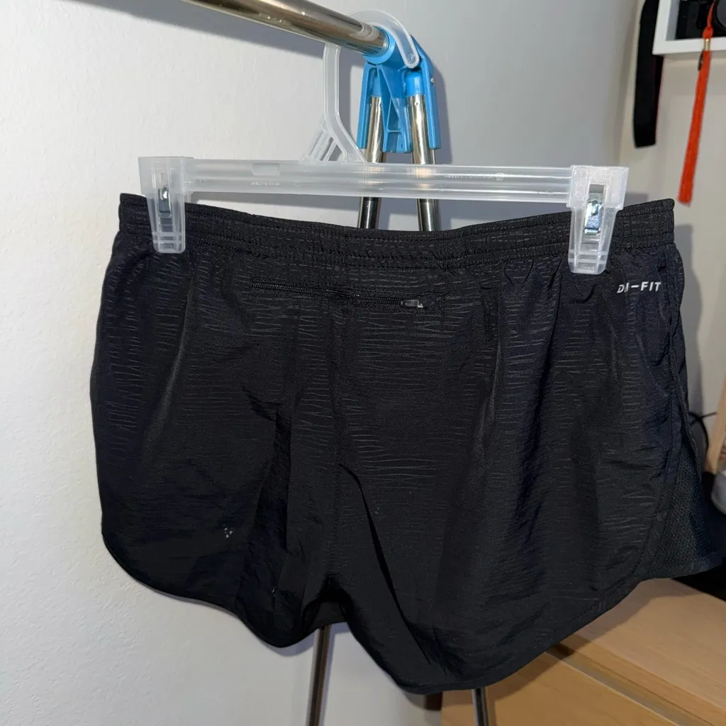 Nike Dri-FIT Black Athletic Shorts - Image 2