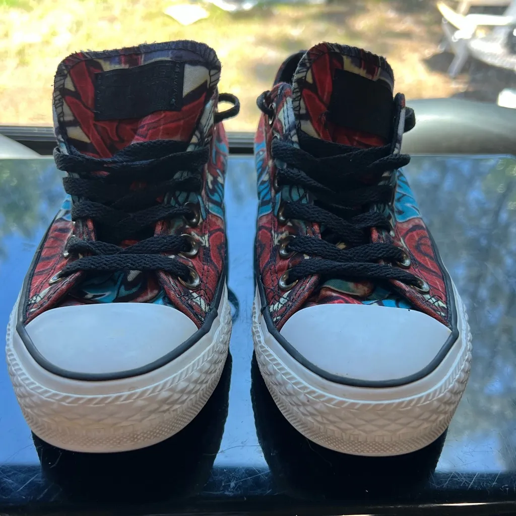 Colorful High-Top‎ Sneakers - Image 2