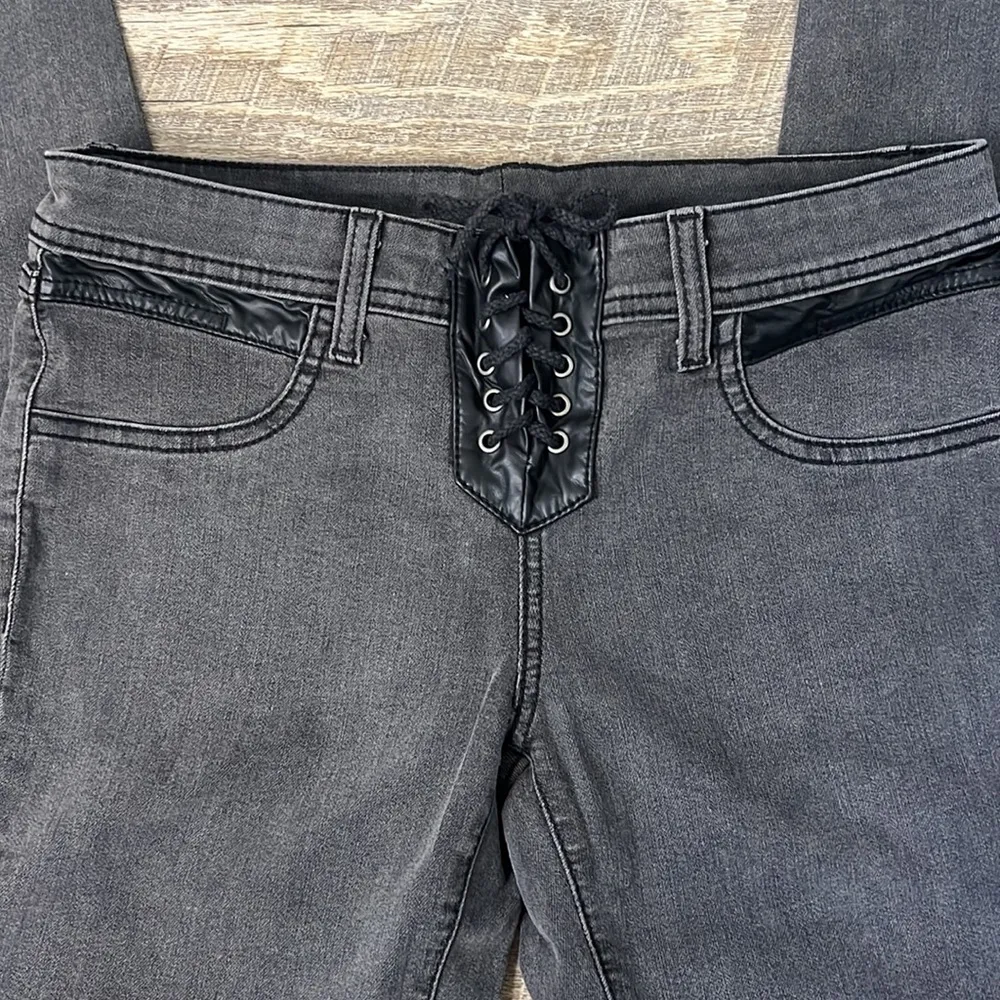 LF CARMAR Black Skinny Jeans Size 27 - Image 2