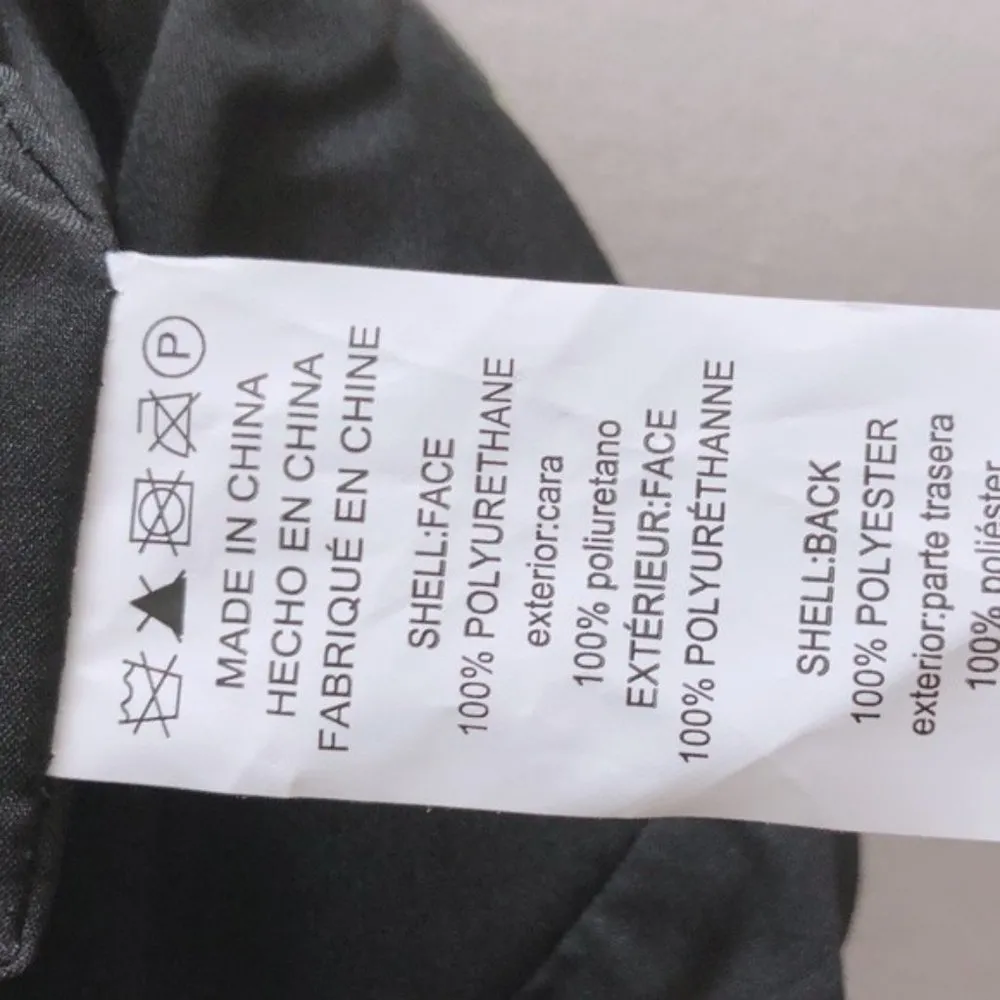 Michael Kors Camo Jacket Faux Leather Bomber Smoky Olive Size S New with Tag - Image 7