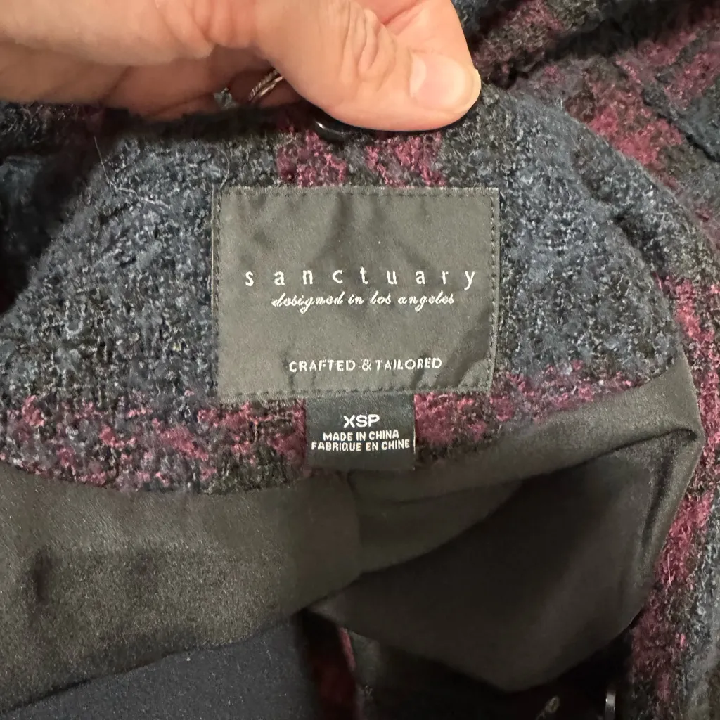 Sanctuary Crafted & Tailored Vest - Size XSP - Image 5