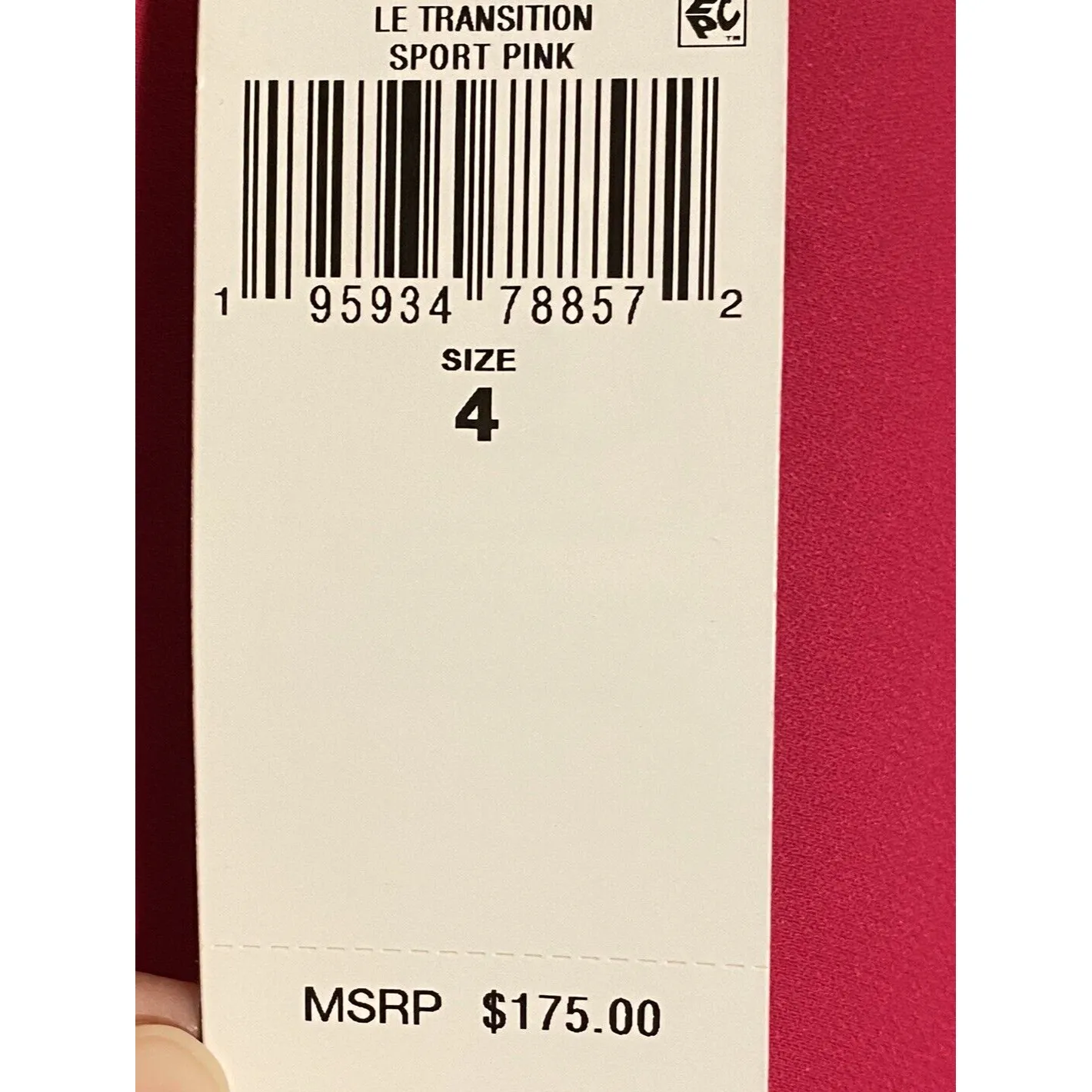 Lauren Ralph Lauren Red Dress V Neck Tiered‎ Flutter Sleeve Party Cocktail - Image 9