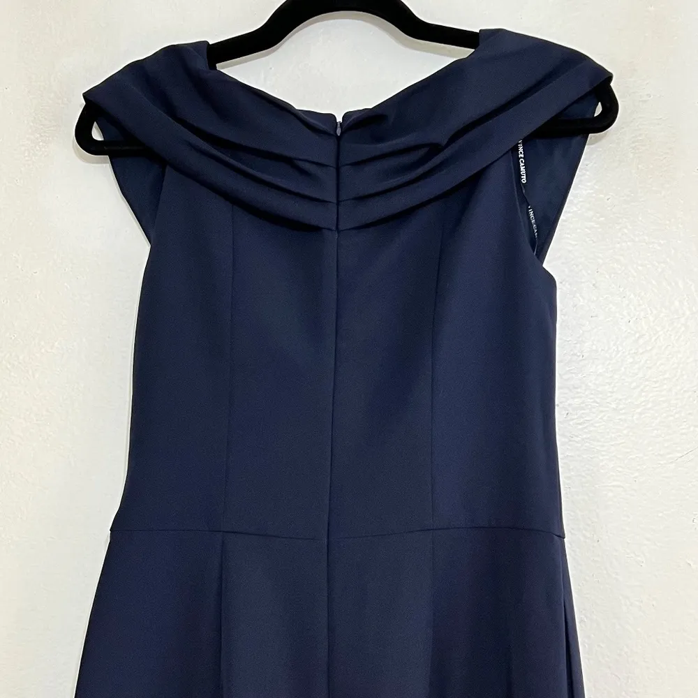 Vince Camuto Elevated V-Neck Wide Leg Jumpsuit - Image 7