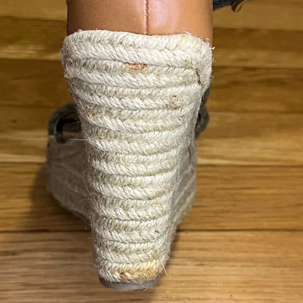 Steve Madden Olive Woven Espadrille Platform Sandal - Size 6.5 - Image 88