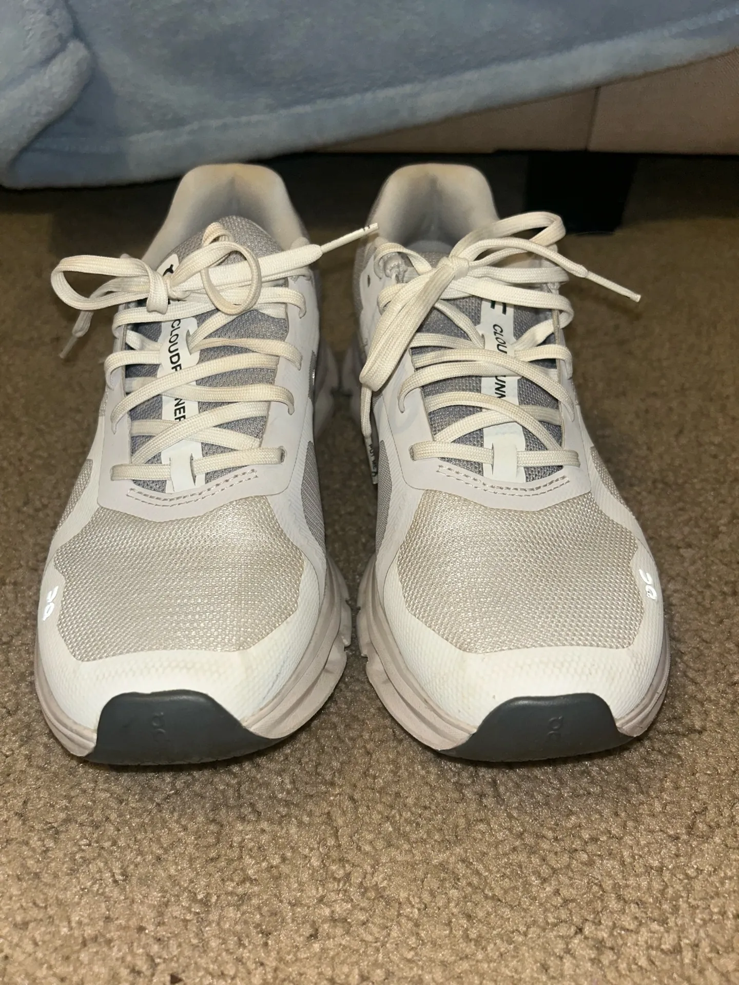 On Cloud Running Shoes Women’s White - Image 6