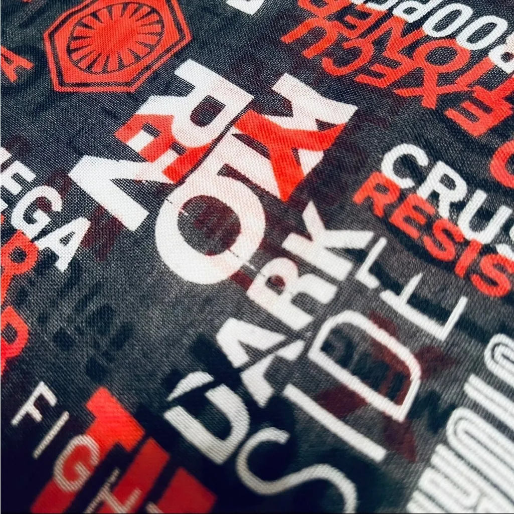 Star Wars‎ The Force Awakens First Order 
Disney Parks Infinity Loop Scarf *FLAW - Image 5