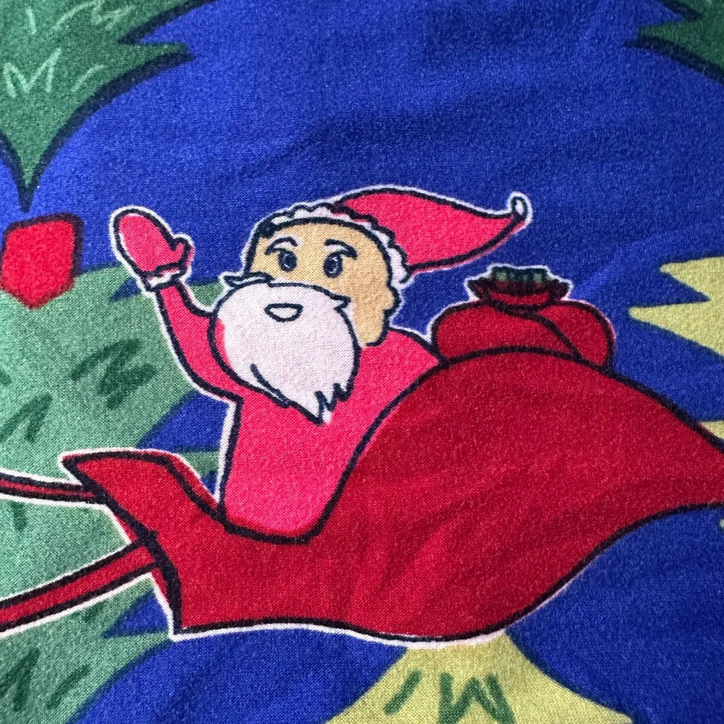 LuLaRoe Holiday Christmas Collection Unicorn Santa Leggings Plus Size 1X TX - Image 5