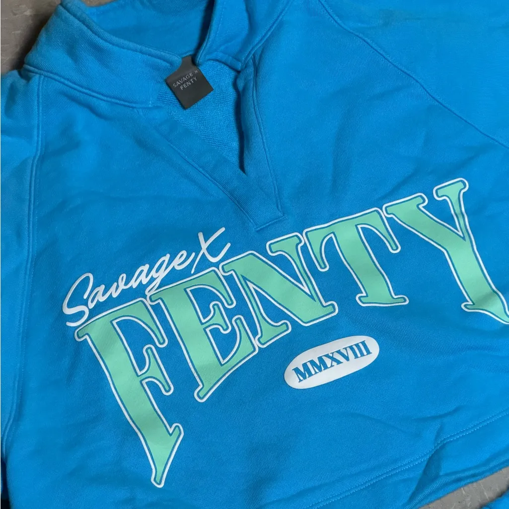 Savage X Fenty Lounge Set Blue Size M - Image 3