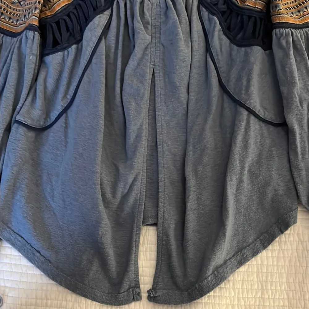 Free People Blouse with Embroidered Details - Image 9