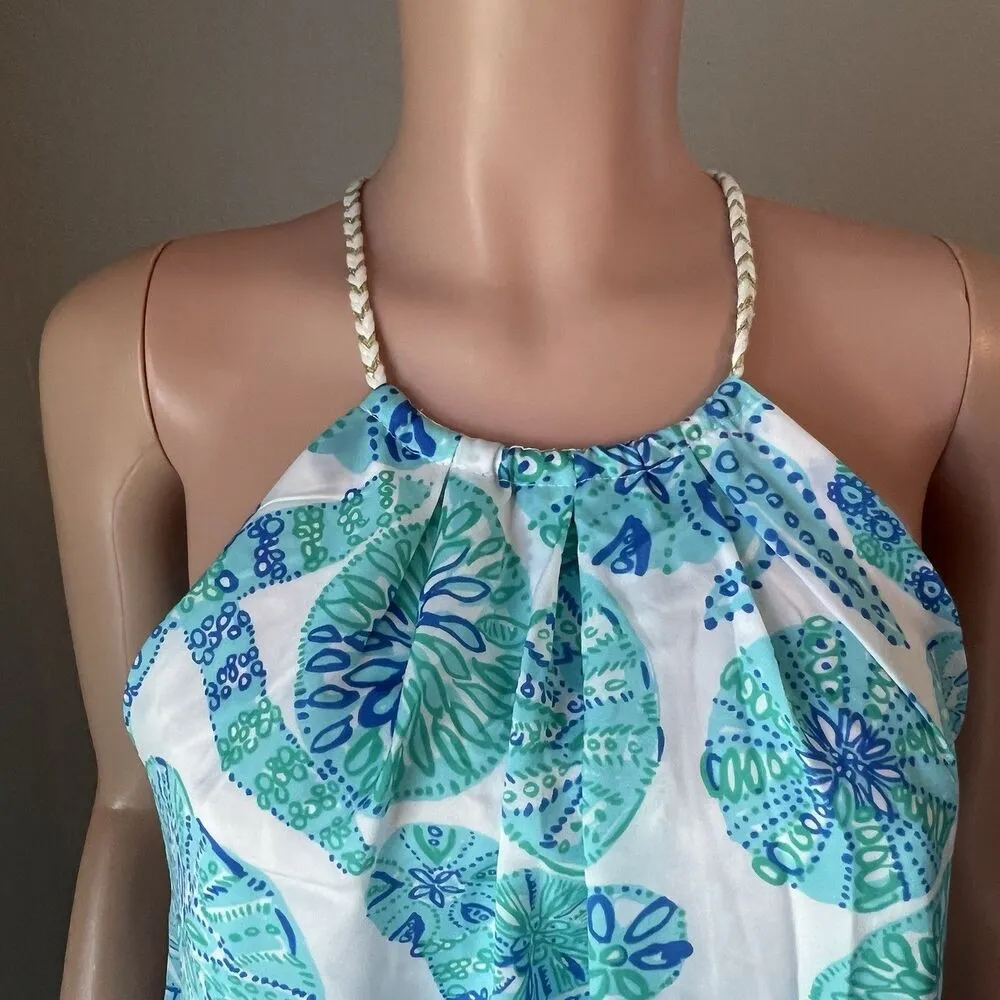 Lilly Pulitzer Target Sea Urchin Halter summer lightweight beach Top SMALL  #47 - Image 3