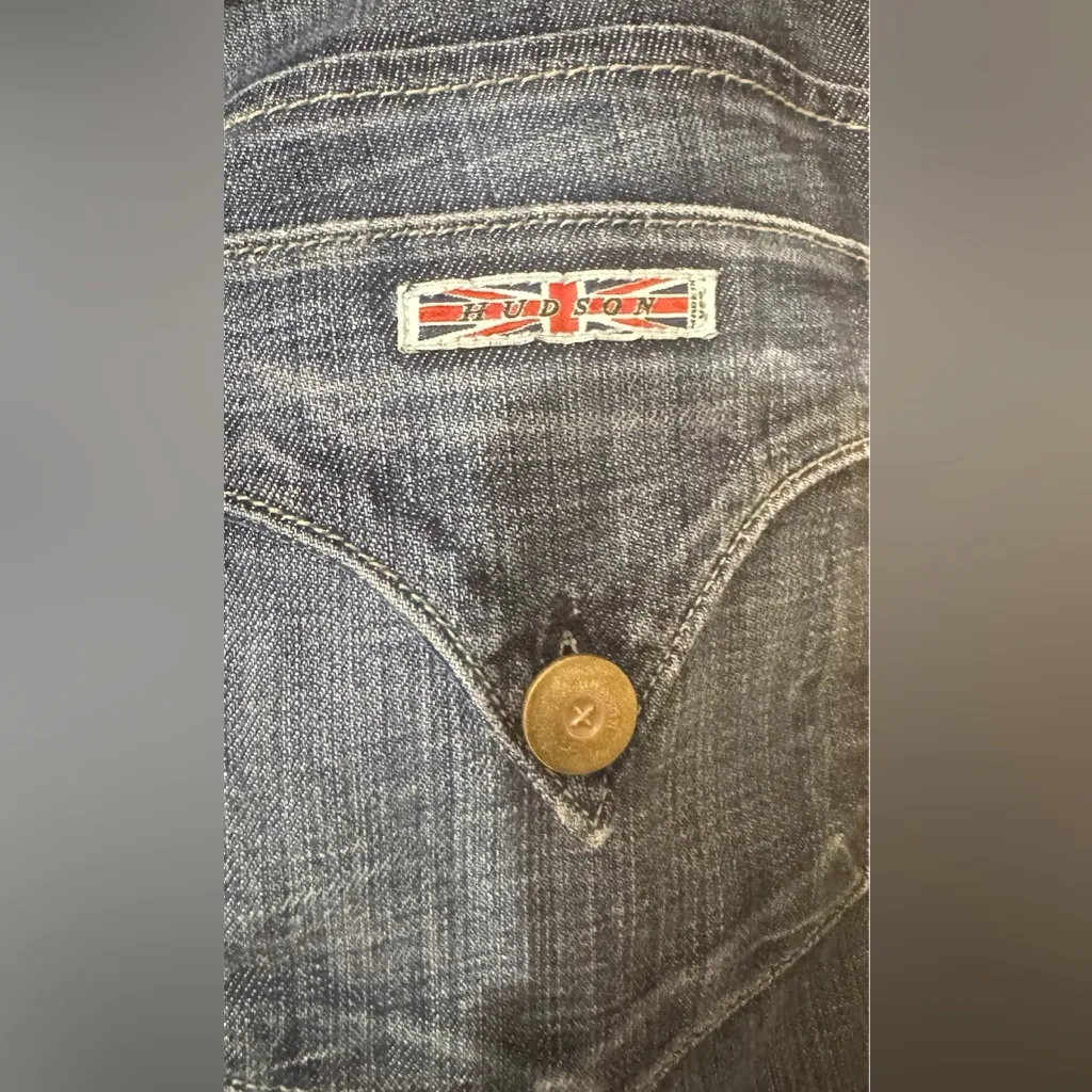 Hudson Jeans Dark Blue Denim - Image 3