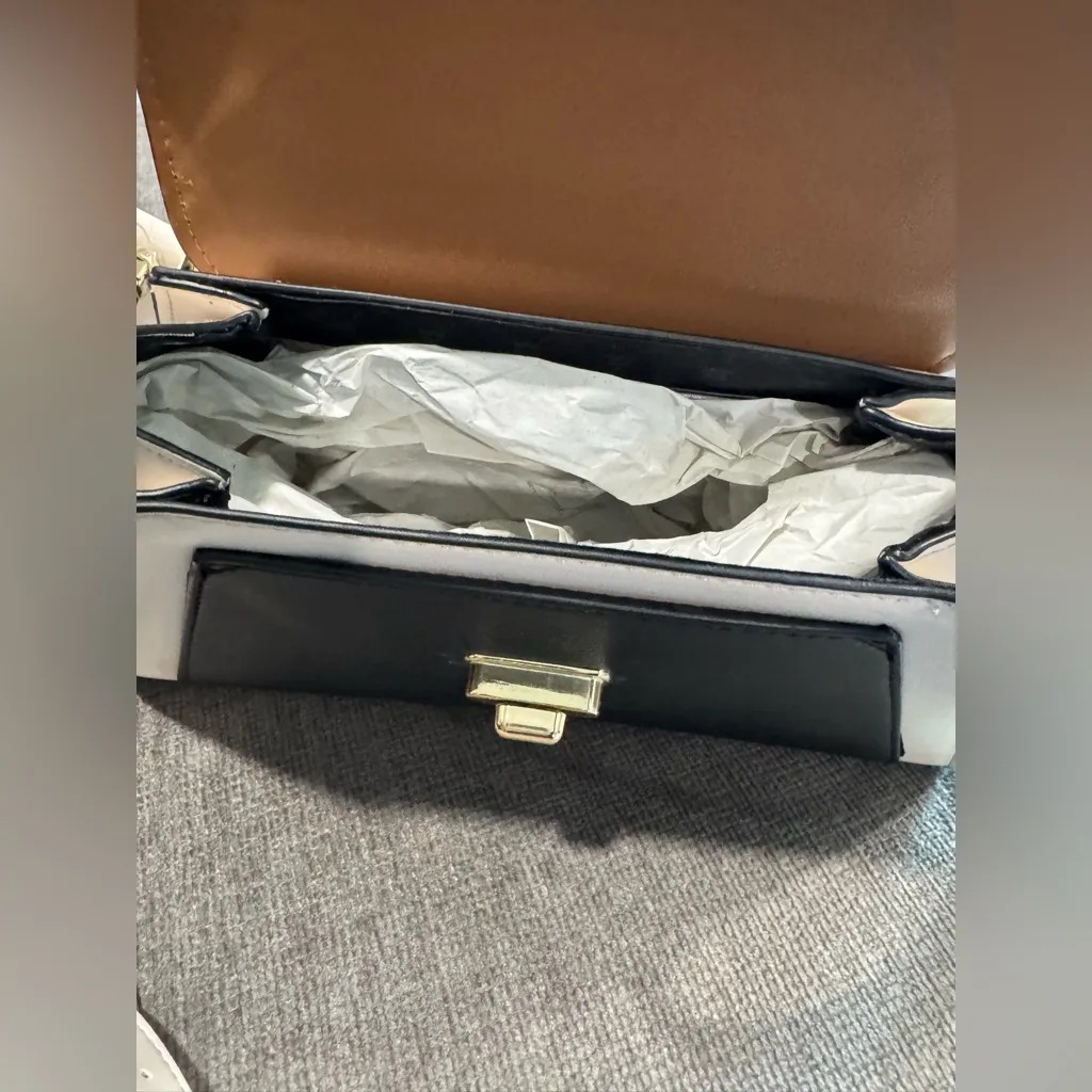 BCBGeneration Brown and Black Satchel - Image 13