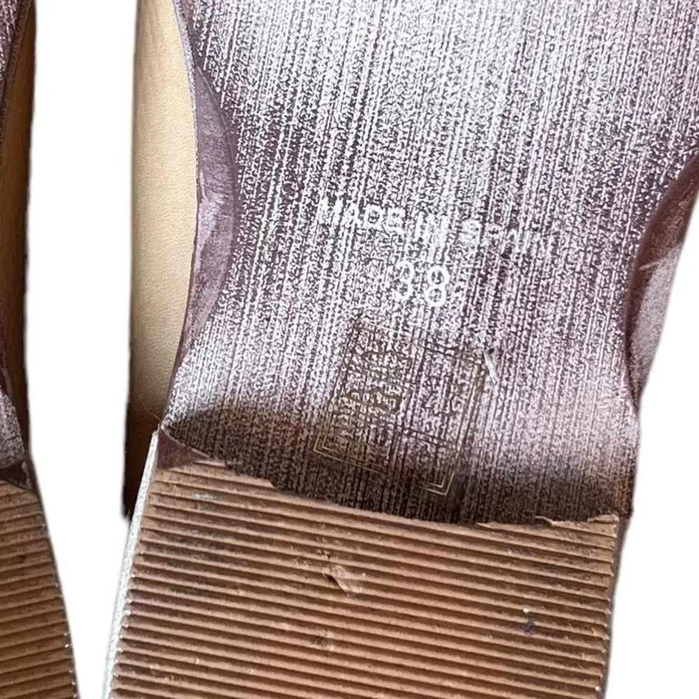 Free People “Royale” D’orsay Style Leather Pointed Toe Flat - Image 5