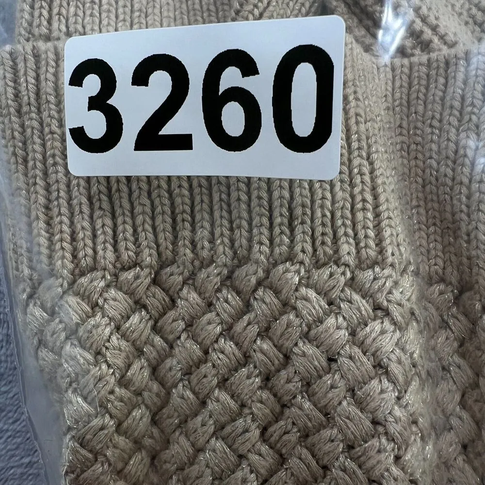 Classiques Entier Linen Blend Cardigan Sweater Womens Medium Basket Weave Knit - Image 11