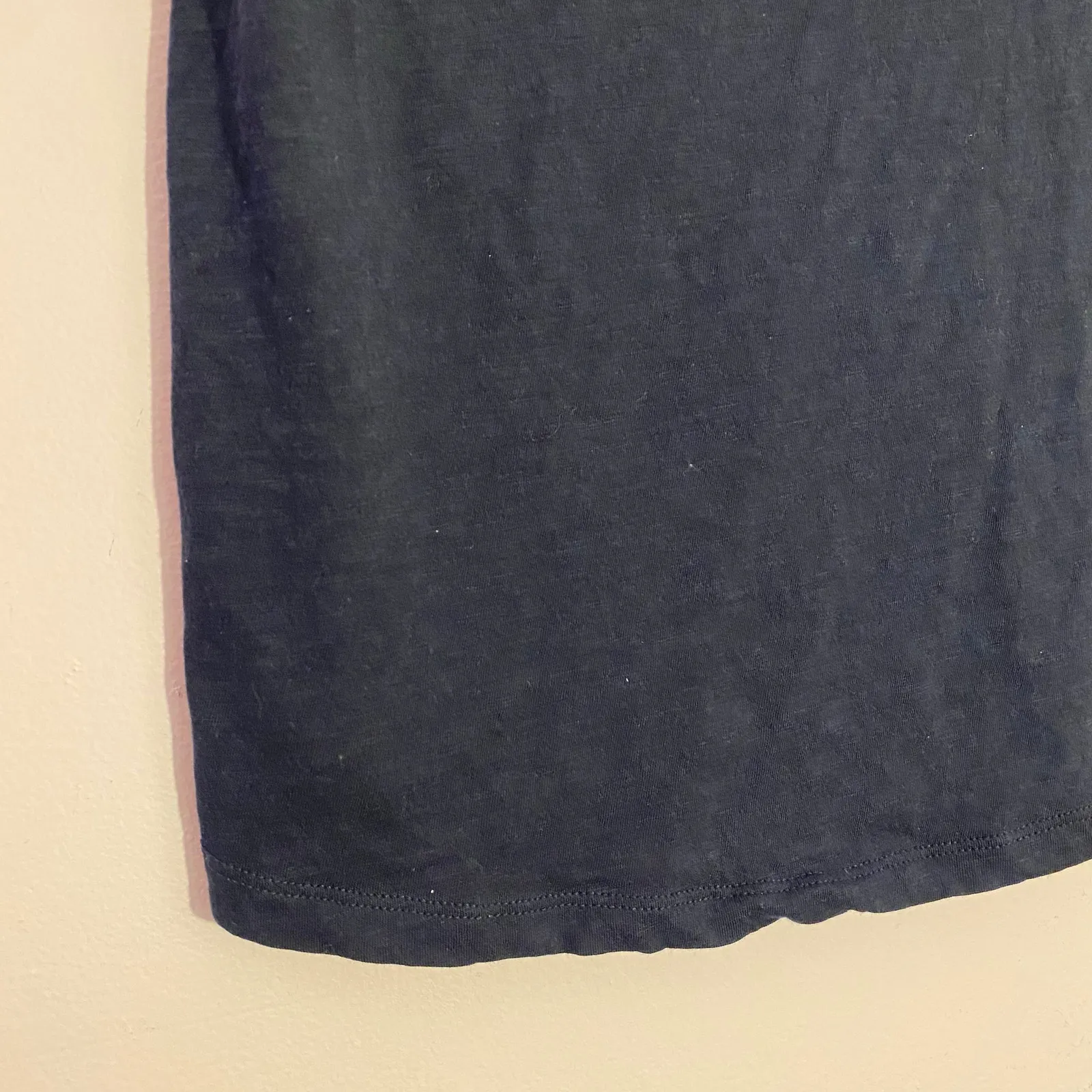 Antonio Melani Navy Blue Short Sleeve 100% Cotton Tee Basic Women's size Small - Image 4