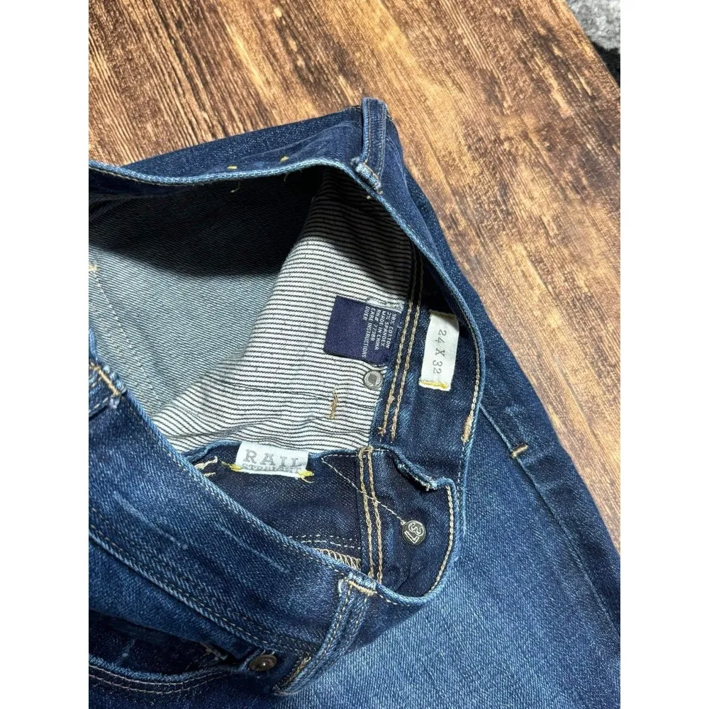 Madewell Rail Straight Jeans size 24x32 - Image 3