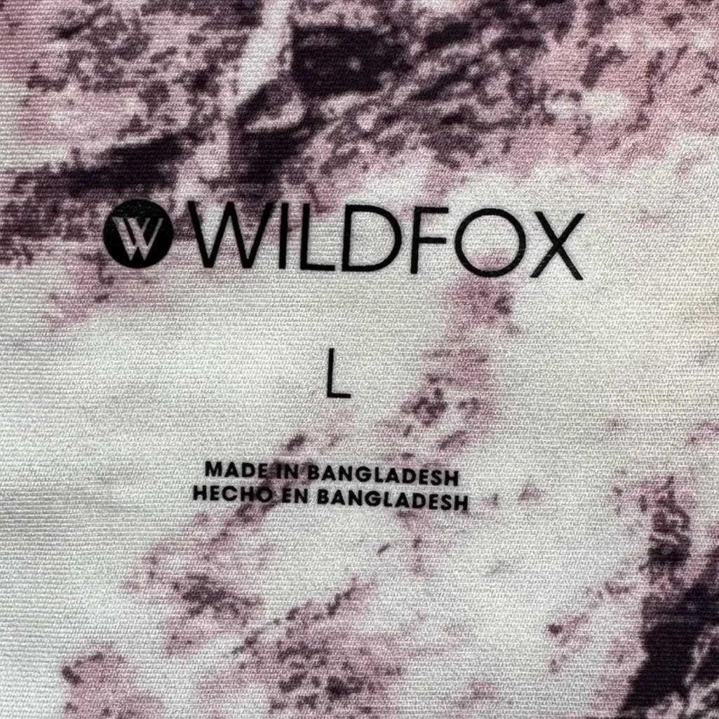 Wildfox Pink and Black Marble Leggings - Image 6