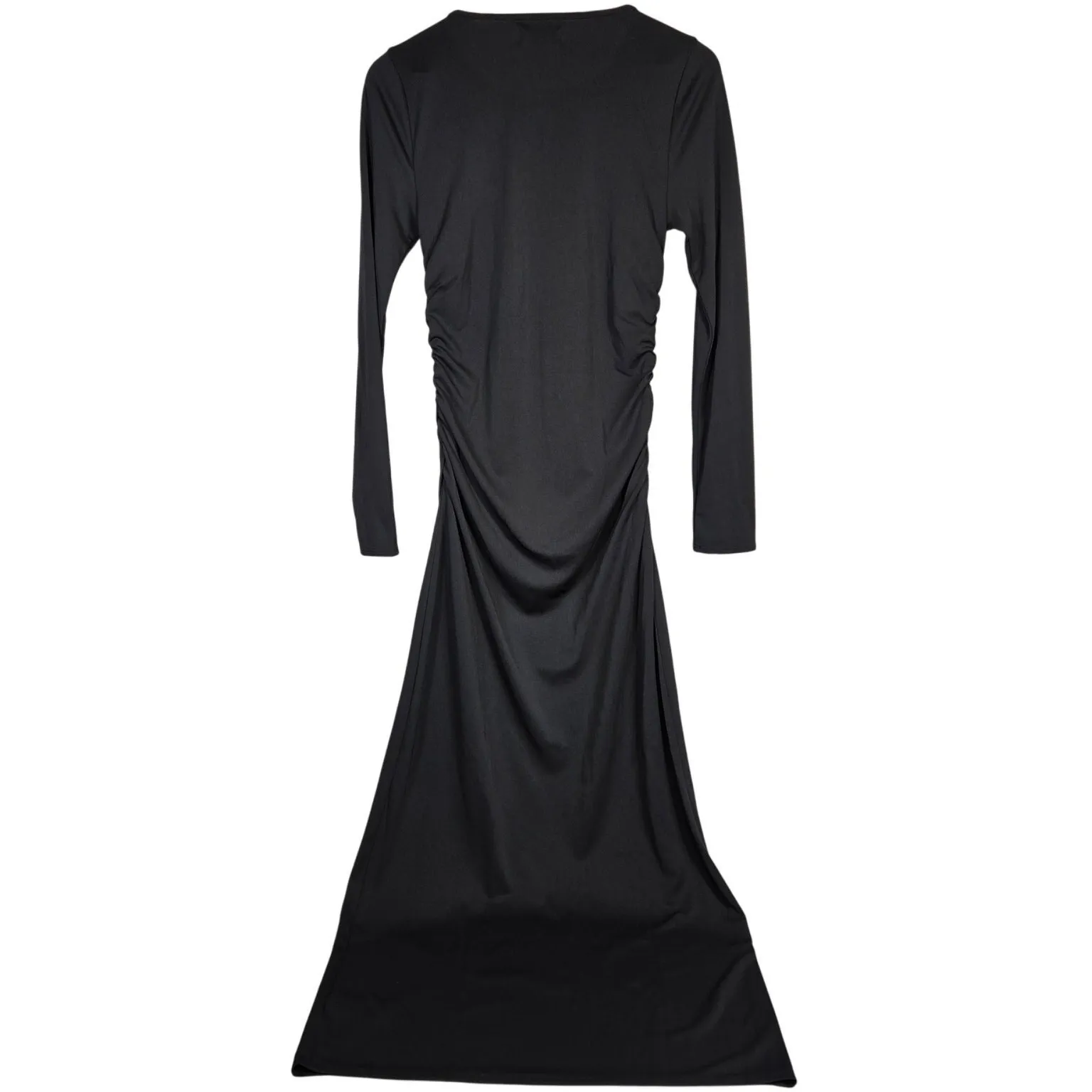 J.‎ Crew Long-sleeve dress in jersey crepe Black S NWT - Image 2