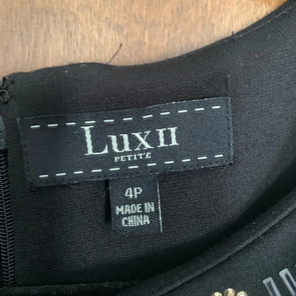 Lux II sleeveless dress Black Size 4P - Image 2