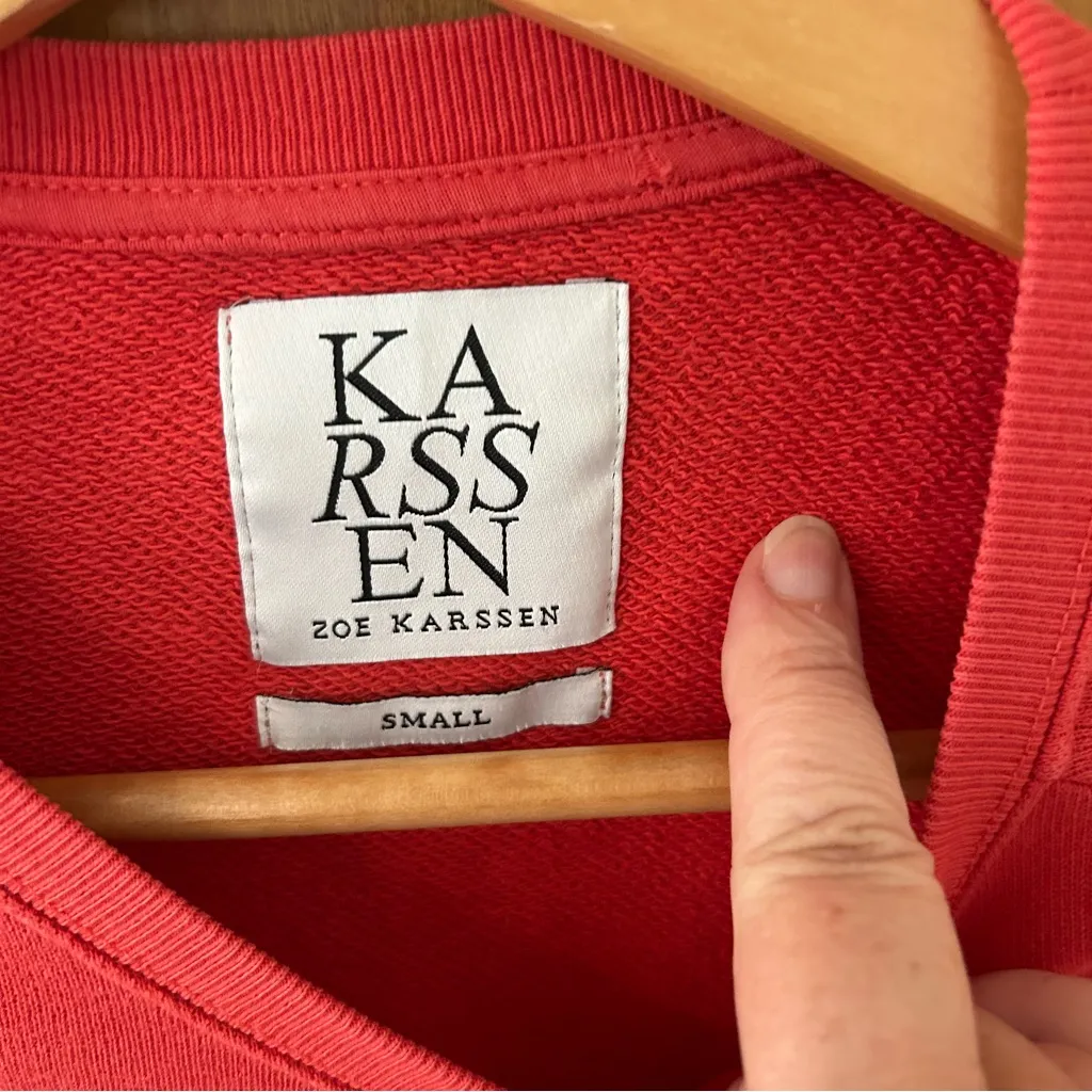 ZOE KARSSEN OUTLAW LOVERS LOOSE FIT SWEATSHIRT - Image 5